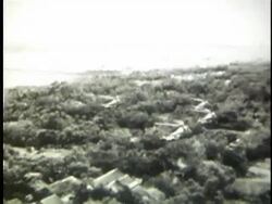 1962 B/W MONTAGE US military helicopters in flight during Operation Chopper, the first major US military operation of the Vietnam War / Saigon, South Vietnam Stock Footage