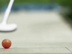 SLOW MOTION: Putting Stock Footage