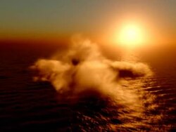 CG Cloud Flythrough Stock Footage