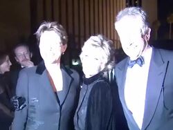 Annette Bening, Jane Fonda, Warren Beatty at LACMA Hosts 2012 Art + Film Gala Honoring Ed Ruscha And Stanley Kubrick Presented By Gucci Stock Footage