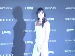 Michelle Rodriguez at 2014 LACMA Art+Film Gala Honoring Barbara Kruger And Quentin Tarantino Presented By Gucci Stock Footage
