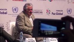 CLEAN : No global political will to fight poverry: former Uruguay leader News Clip