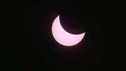 People viewing the total solar eclipse at Solarfest in Madras, Oregon News Clip
