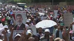 CLEAN : Morsi loyalists defy warnings and press News Clip