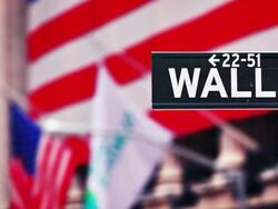 Wall Street sign Stock Footage