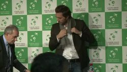 CLEAN : Tennis: Joy for Federer as Swiss win Davis Cup News Clip