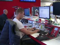 The Sun Newspaper Office Interior Shots News Clip