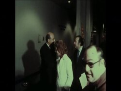 SYND 01/12/71 EGYPTIAN FOREIGN MINISTER, MAHMOUD RIAD TALKS WITH PRINCESS PAHLAVI OF IRAN News Clip