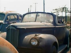 Vintage Packards Stock Footage