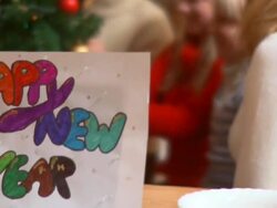 NTSC DOLLY: Happy new year Stock Footage