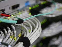 HD HUB Cable Network Close-up (Loopable) Stock Footage