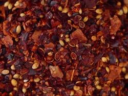 Marjoram spices. Kitchen herbs background Stock Footage