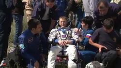 Tim Peake Checked By Medical Team News Clip