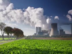 TIME LAPSE : Power Station Stock Footage