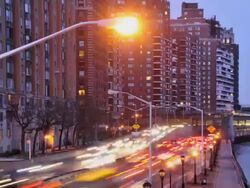 Traffic on the FDR Drive, Manhattan New York City Stock Footage