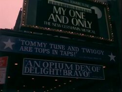 Broadway Theater District Stock Footage