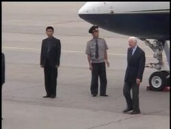 Former President Jimmy Carter arrived in North Korea on Wednesday on a mission U.S. officials said was aimed at bringing home an imprisoned American. News Clip