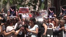 Istanbul demonstration against media arrests News Clip