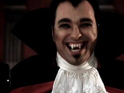 Dracula Vampire Laugh Stock Footage