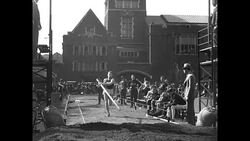 Keith Brown of Yale University makes record pole vault at 1933 Penn Relays News Clip
