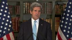 The international community won't recognize the outcome of Sunday's referendum in Crimea on seceding from Ukraine, U.S. Secretary of State John Kerry said Friday after six hours of talks with Russian Foreign Minister Sergey Lavrov in London. (March 14) News Clip