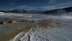 Wind Blowing Grass with Rocky Mountains in background, Glacier NP, MT Stock Footage