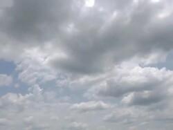 HD Moving cloud timelapse Stock Footage