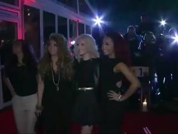Little Mix Pose on the Red Carpet at the Millies News Clip
