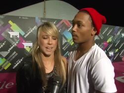 INTERVIEW: Chelsie Hightower and Romeo Miller on what they like about the Sidekick. Stock Footage
