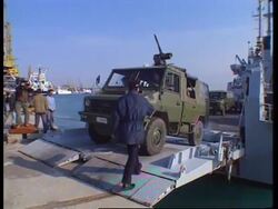 Albania - Italian troops arrive News Clip