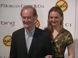 David Boies and Regency Boies at 'Bully' New York Screening on 3/20/2012 Stock Footage