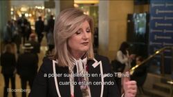 Arianna Huffington habla de la diversidad, adicción a tecnología y Uber News Clip