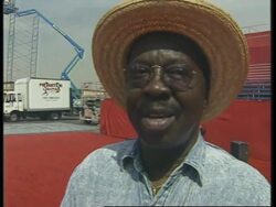 USA: LOS ANGELES: PREPARATIONS FOR 69TH ANNUAL ACADEMY AWARDS News Clip