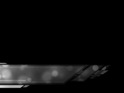 Lower Third Animation - Moving Particles Silver Stock Footage