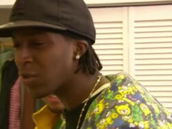 MS PAN Guys rapping and  beat boxing with each other   AUDIO / San Francisco, United States Stock Footage