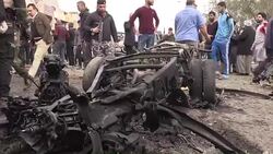CLEAN : Baghdad suicide car bomb blast kills 32: police News Clip