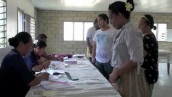 CLEAN : Tongans go to the polls News Clip