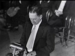 Movietone Films Line Up Of Crooks News Clip