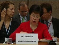 Meeting overshadowed by flu crisis, Chan, Mexico officials News Clip