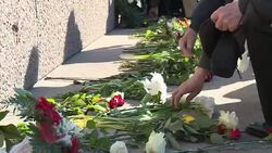 CLEAN : Latvian 'Nazi' veterans stage controversial parade News Clip