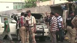 CLEAN : At least three dead in Karachi suicide News Clip