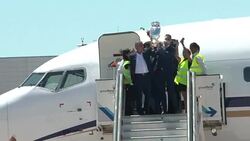 CLEAN : Football: Portugal heroes return after Euro triumph News Clip