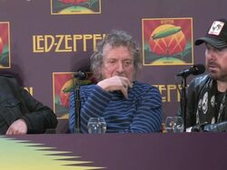 Jason Bonham talks about Celebration Day movie Stock Footage