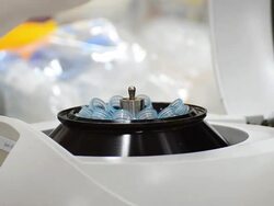 Scientist and bio lab experiment Stock Footage