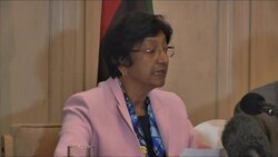 RIGHTS CHIEF CALLS FOR EASING OF SANCTIONS, UNTIL ELECTIONS News Clip