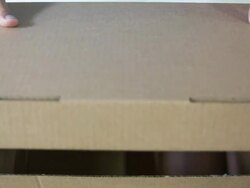 Cardboard box. Stock Footage