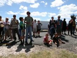 New Zealanders Use Traditional Hangi To Cook Food Stock Footage