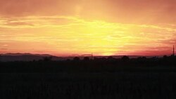 Beautiful Sunset Loop Stock Footage