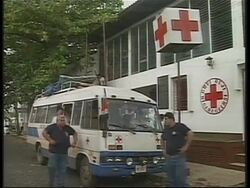 NICARAGUA: MASS CREMATIONS FOLLOWING HURRICANE MITCH News Clip