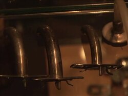 alte medizinische instrumente Stock Footage